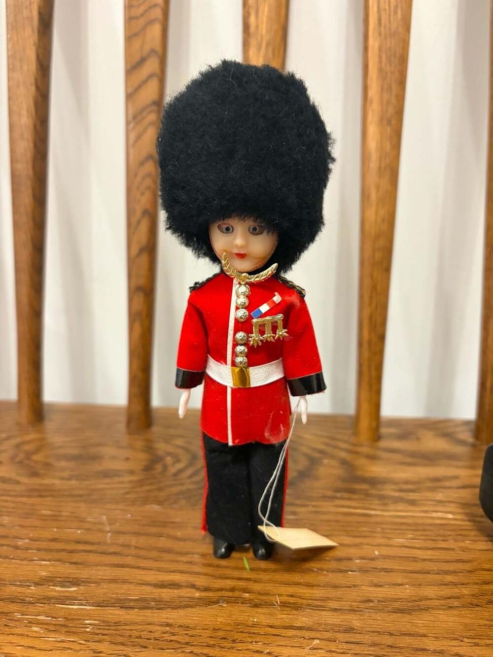 Vintage London Souvenir Guardsman Doll 7-inch